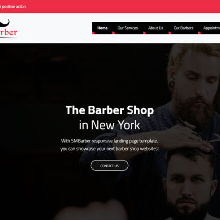 Barber Shop - Free HTML Bootstrap Barber template - CSS Codex