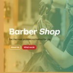 Free Bootstrap Barber template