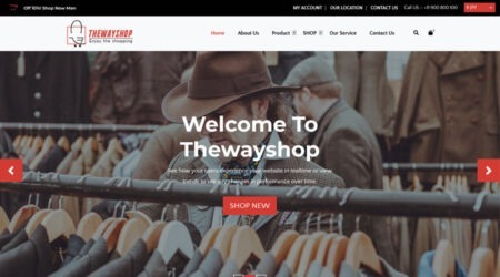 Free eCommerce Bootstrap Template