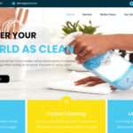 Free HTML Cleaning Website Template