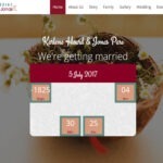 Free Wedding OnePage Website Template