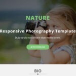 HTML Photography Template