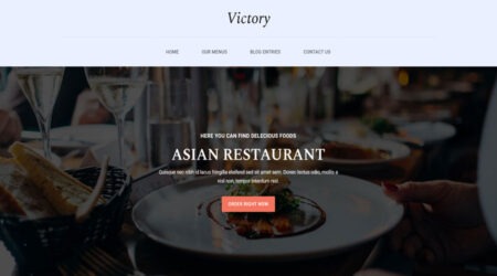 Restaurant HTML CSS Template