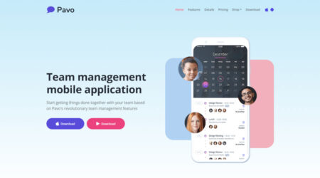 Tailwind Landing Page Template