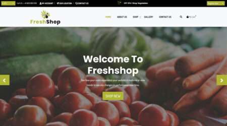 eCommerce Bootstrap Website Template