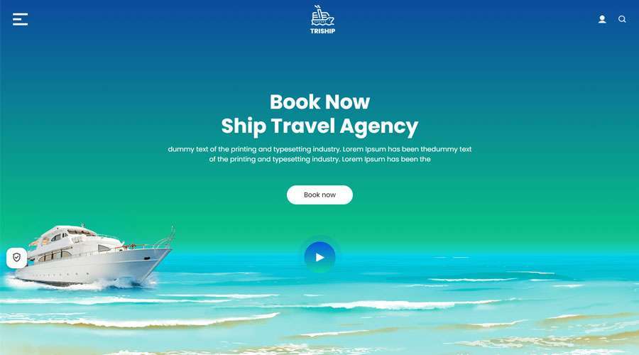 Free Travel Agency HTML Template