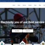 Industrial Electricity HTML Template