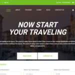 Traveling HTML Website Template