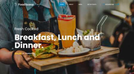 Free Food Restaurant HTML Template