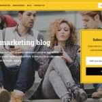 Free Marketing Blog HTML Template