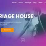 Free Marriage House HTML Template