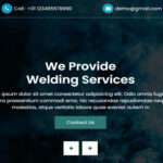 Free Welding Service Website Template