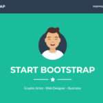 Free Bootstrap Portfolio Template