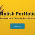 Free One Page Bootstrap Portfolio Template