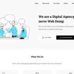 Free Tailwind CSS One Page Template