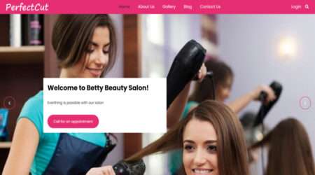 Beauty Salon HTML Template
