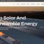 Solar Energy Website Template Free