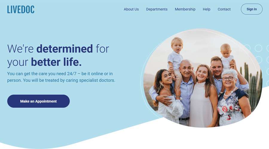 Bootstrap Medical Template