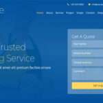 Cleaning Company Website Template Free