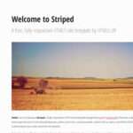 Free Blog HTML Template