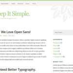 Free HTML CSS Blog Template