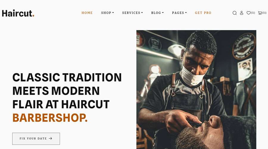 Hair Salon HTML Template