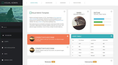 Free Admin Dashboard Template
