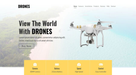 Free Bootstrap Landing Page Template