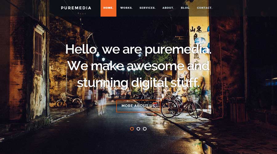Free Business HTML Website Template
