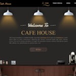 Free Cafe Website Template