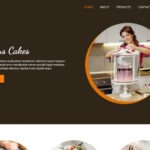 Free Cake Shop HTML Template