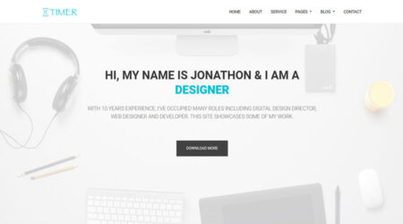 Free Personal Portfolio Template