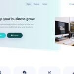 Free SaaS Landing Page Template