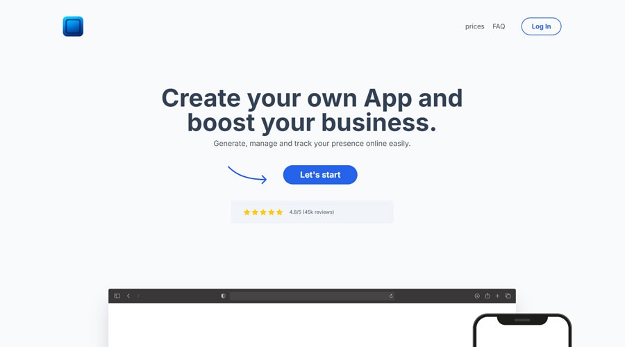 Free Tailwind CSS App Landing Page Template
