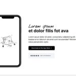 Free Tailwind CSS Single Page Landing Template