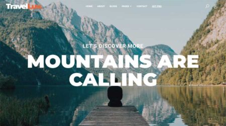 Free Travel Blogger Tailwind CSS Website Template