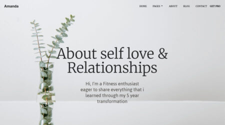 Free Tailwind CSS Lifestyle Blog Template