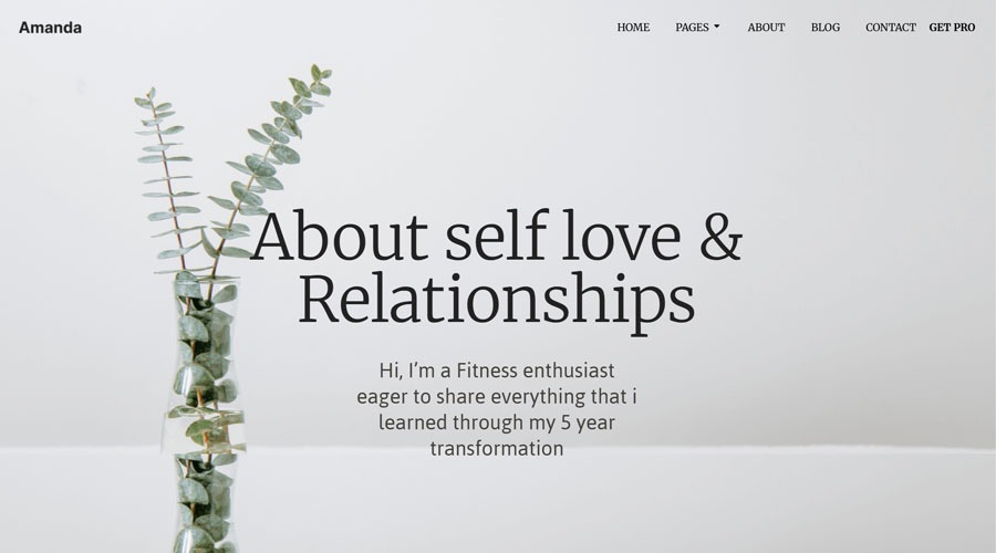 Free Tailwind CSS Lifestyle Blog Template