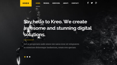 Free Agency CSS Template