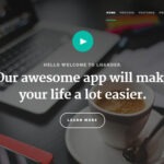 Free App Landing Page HTML Template