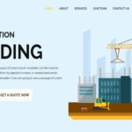 Free Real Estate Construction Website Template