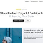 Free Fashion Website Tailwind CSS Template