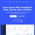 Free Tailwind CSS SaaS Template