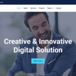 Free Startup Company HTML Website Template