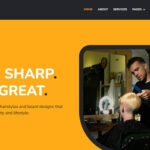 Free Hair Salon HTML Template