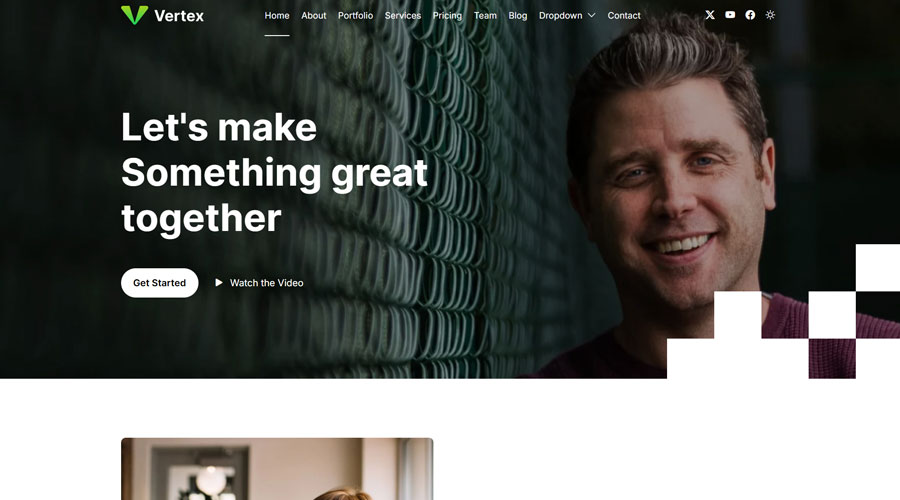Free Bootstrap Startup Website Template