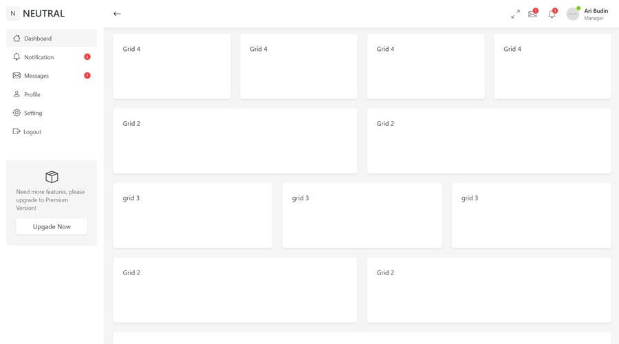 Free Tailwind CSS Admin Dashboard Template