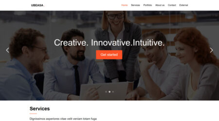 Free Responsive HTML5 Website Template